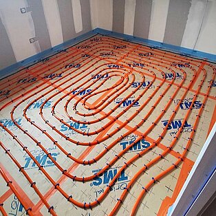 Le plancher chauffant
